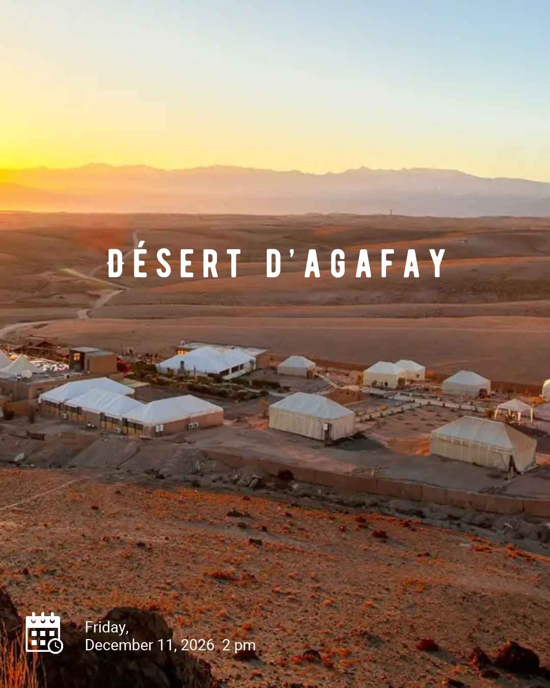 desert Infinity Trail - DÉSERT D'AGAFAY – Image 1
